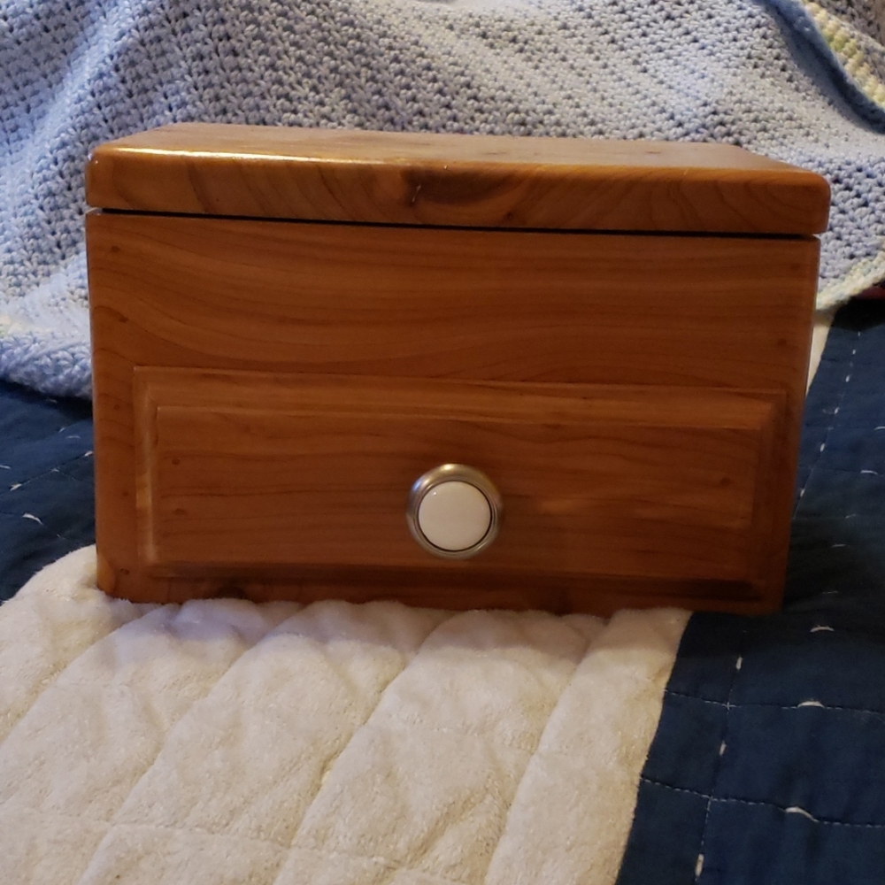 Handmade Cedar Jewelry Box